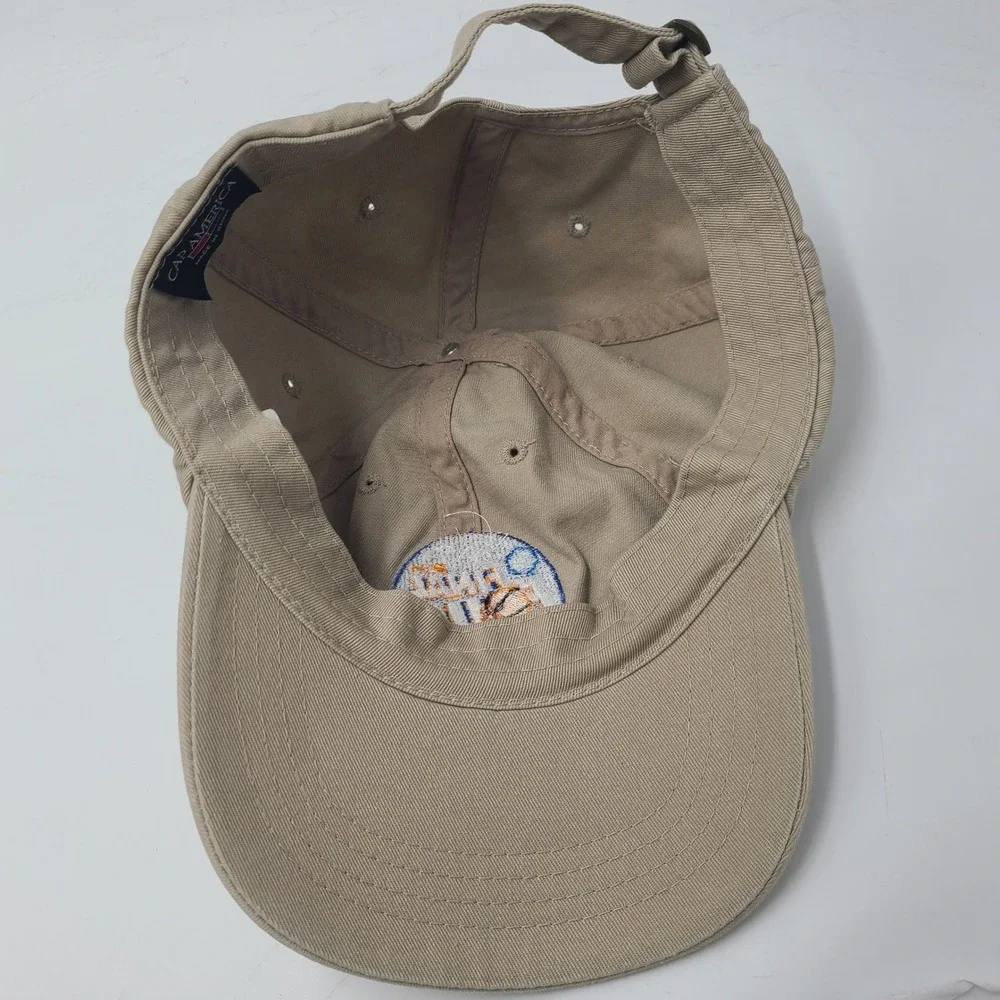 Final‎ Four Hat Strapback Beige Blue NCAA 2011 Houston Basketball Tournament Men